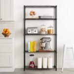 Amazon Basics 5 shelf wire shelving rack 36x14x72 review