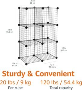 Whitmor 36-pair over-the-door shoe organizer with metal mesh tiers for vertical closet and entryway storage