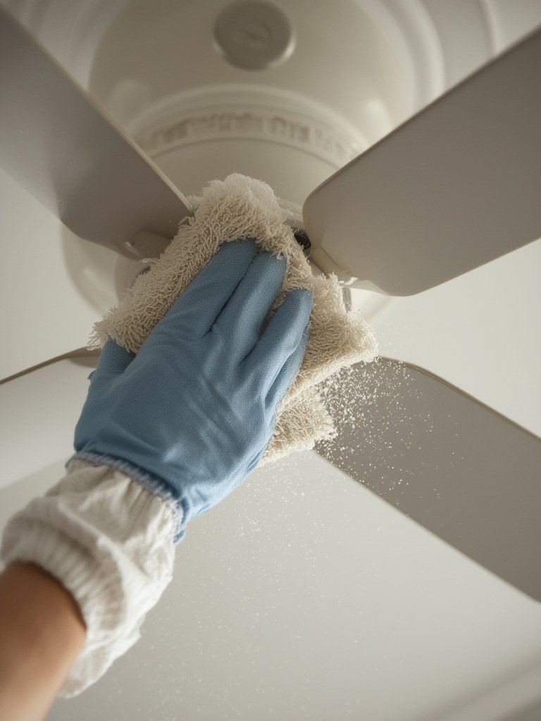 ceiling fan blade cleaner - Illustration 2