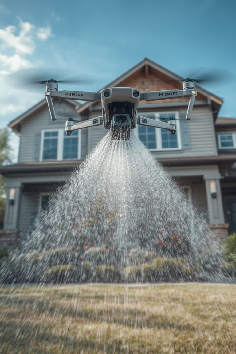 drone power washer