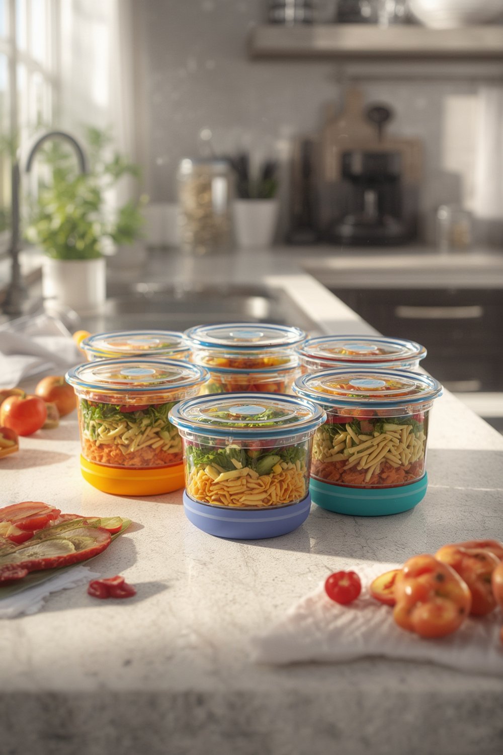 glass containers product view