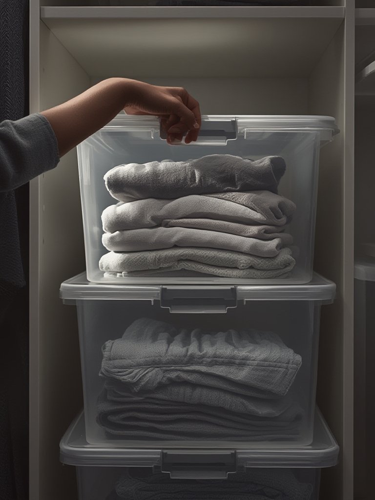 Hefty Hi-Rise Storage Bins Review: Extra-Tall Lids, Secure Latches, and Smart Stacking Tips 3 hefty hi rise storage bins - Illustration 2