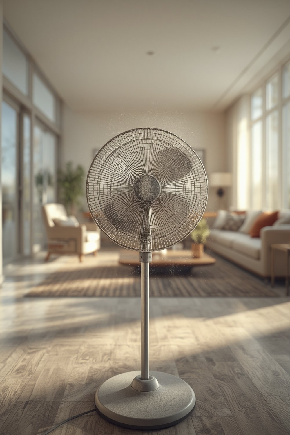 how to clean a fan - Illustration 1