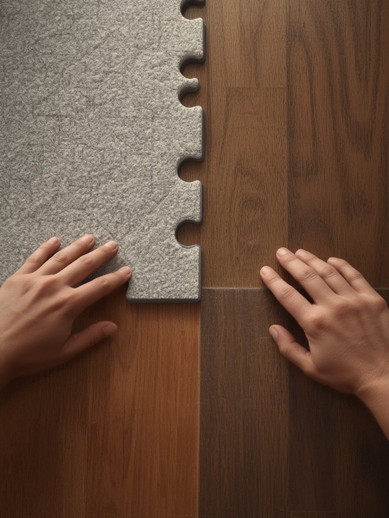 interlocking foam floor tiles - Illustration 2