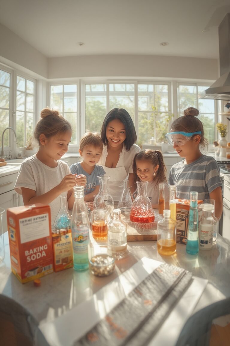 kids science experiments at home