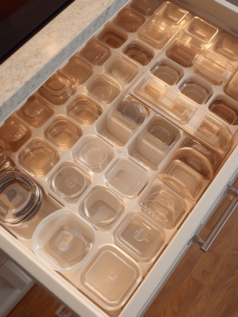 Lid Organizer in action