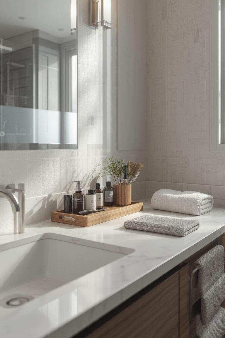 mens bathroom organizer