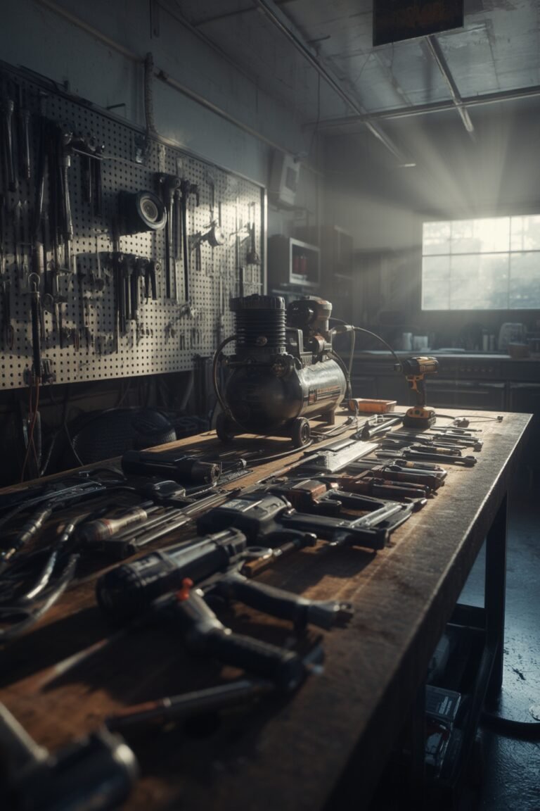 what do pneumatic tools run on