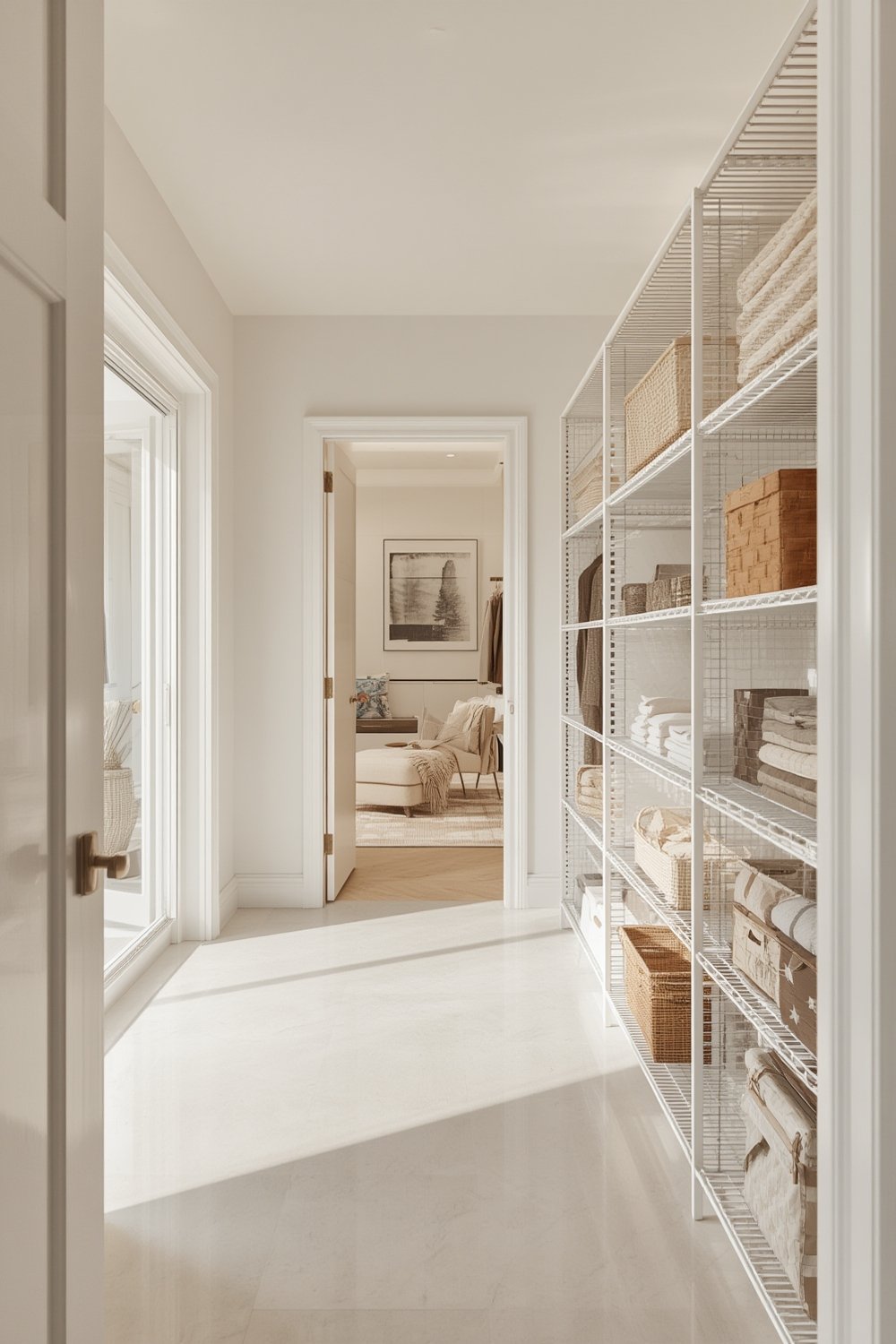 wire shelving product view