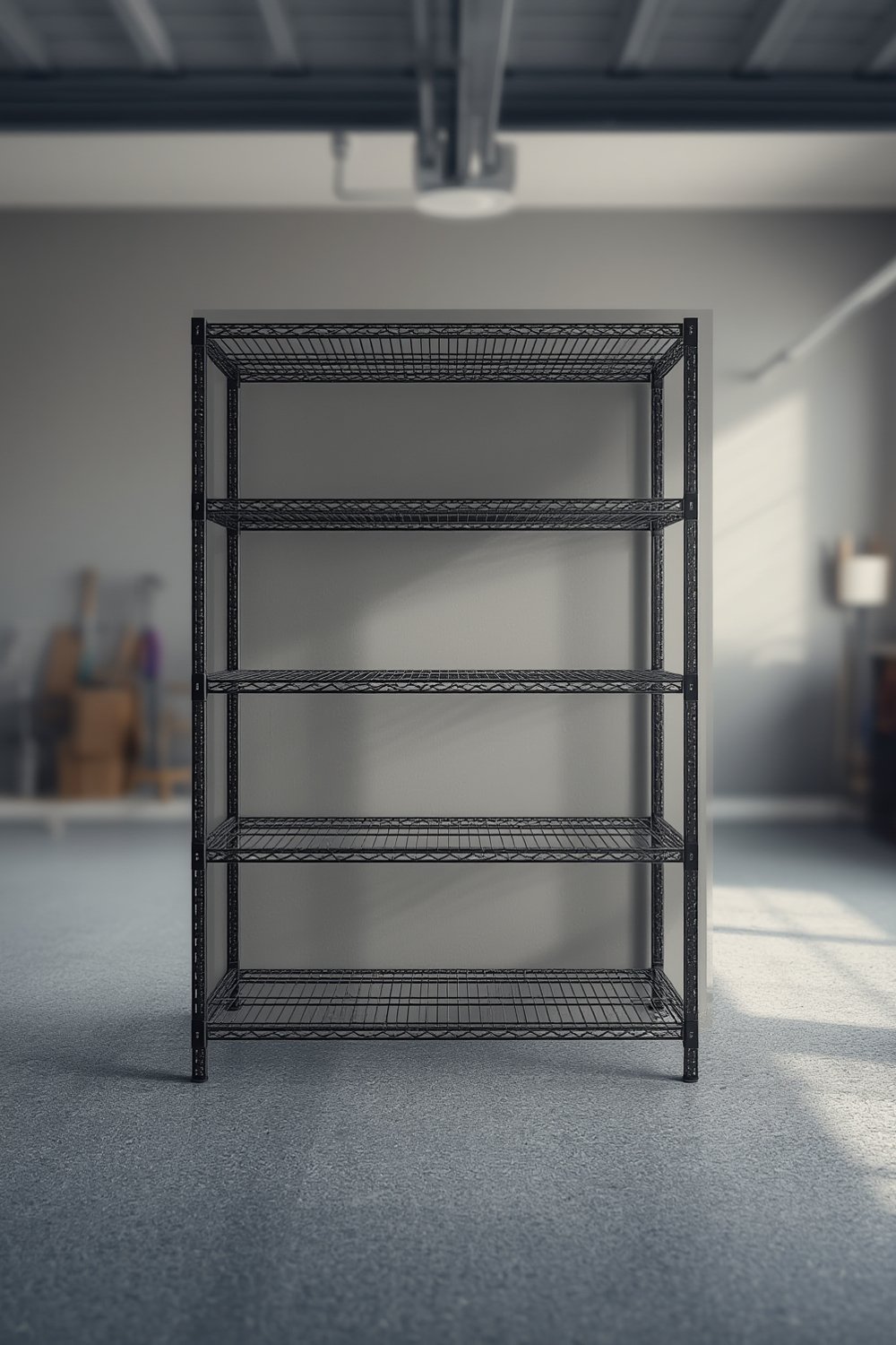 wire shelving product view