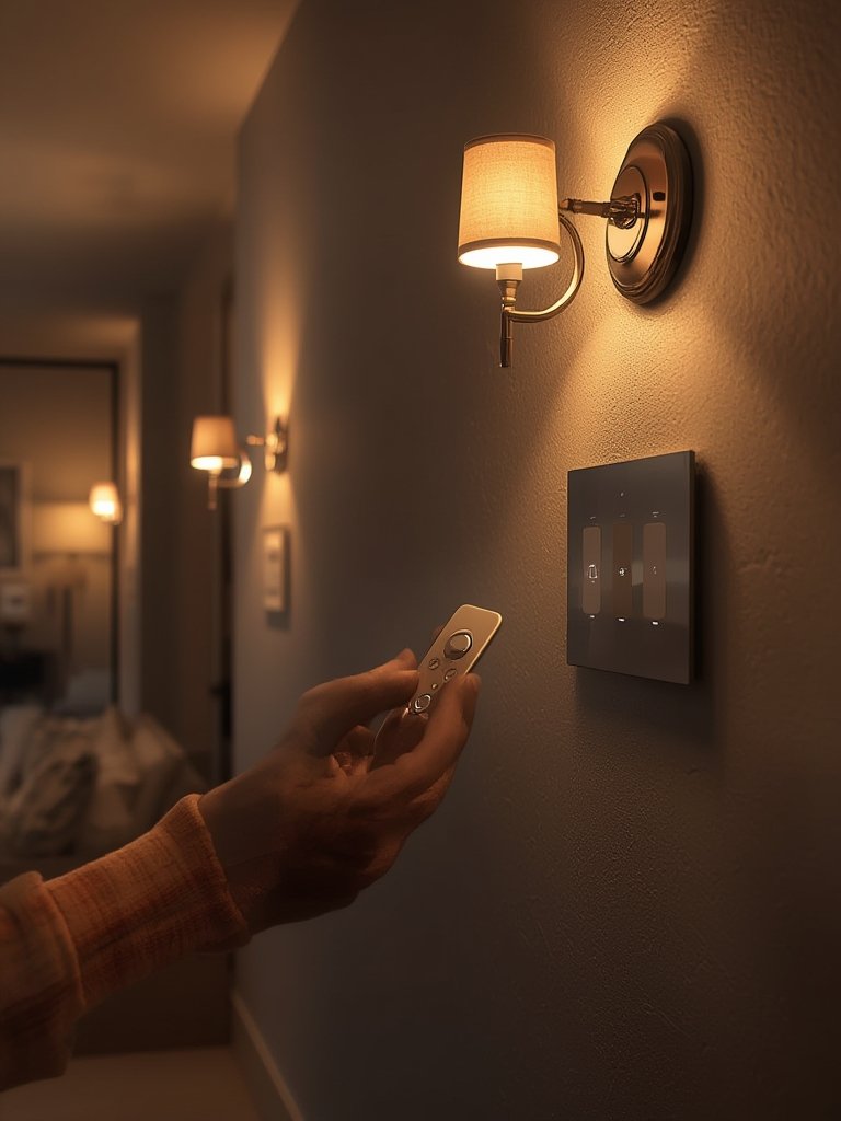 smart dimmer in action