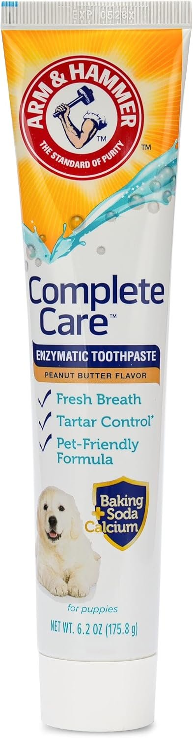 Should You Buy Arm & Hammer Complete Care Puppy Toothpaste for Easier Puppy Dental Care? 7 61CI3EGjVNL. AC SL1500 HearthSide Picks