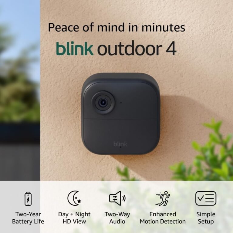 Blink Outdoor 4 Security Camera Review: Is It Worth Buying? 1 61Ie0wCDrsL. SL1000 HearthSide Picks