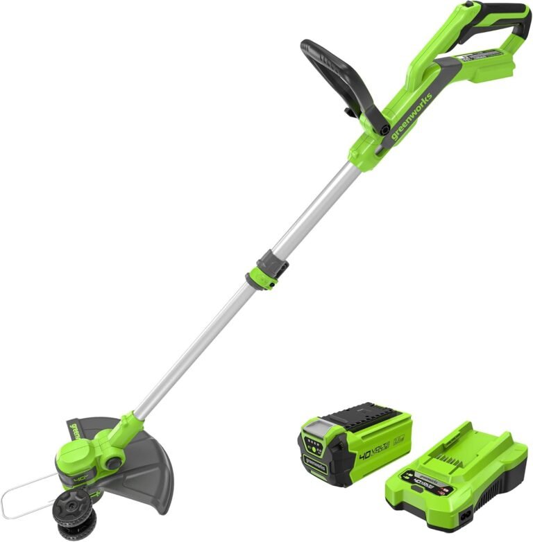 Greenworks 40V 2-in-1 Trimmer Edger for Small Yards and Quiet, Easy Lawn Care 10 61JGzCkDWEL. AC SL1500 HearthSide Picks