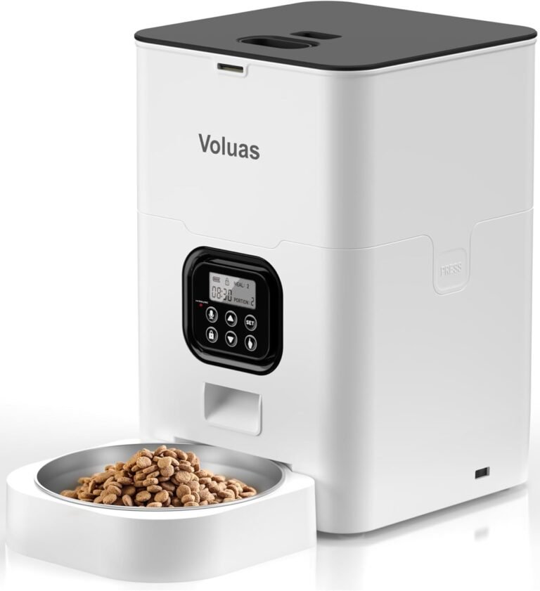 VOLUAS Automatic Cat Feeder Review: Better Meal Timing and Peace of Mind for Busy Pet Owners 4 61gueG5uX1L. AC SL1500 HearthSide Picks