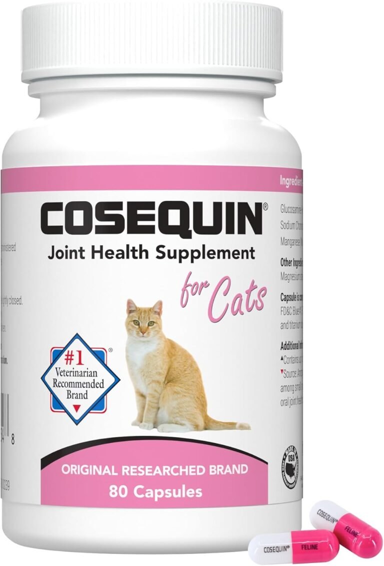 Nutramax Cosequin for Cats: Is This Cat Glucosamine Supplement Right for Joint and Coat Health? 16 61sqgE3hMEL. AC SL1500 HearthSide Picks
