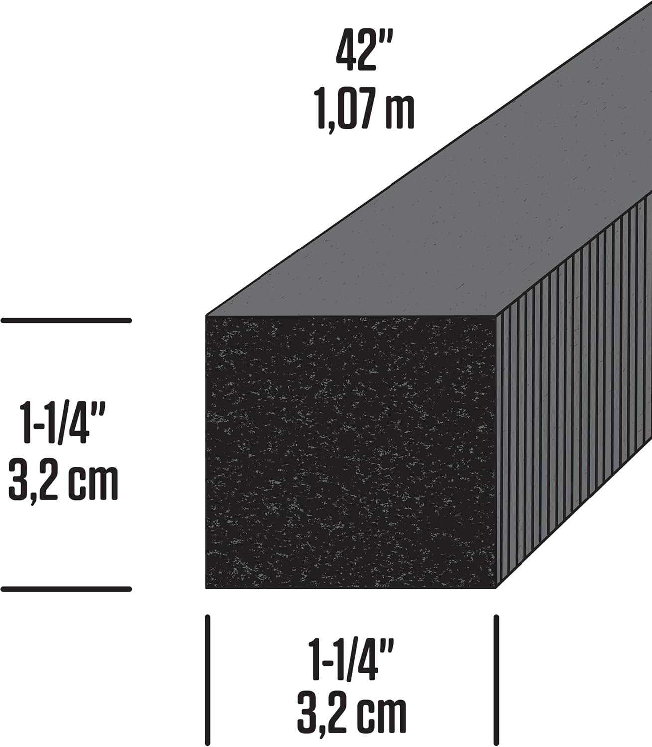 M-D Building Products 02006 gray foam seal strip installed around a window air conditioner to block drafts