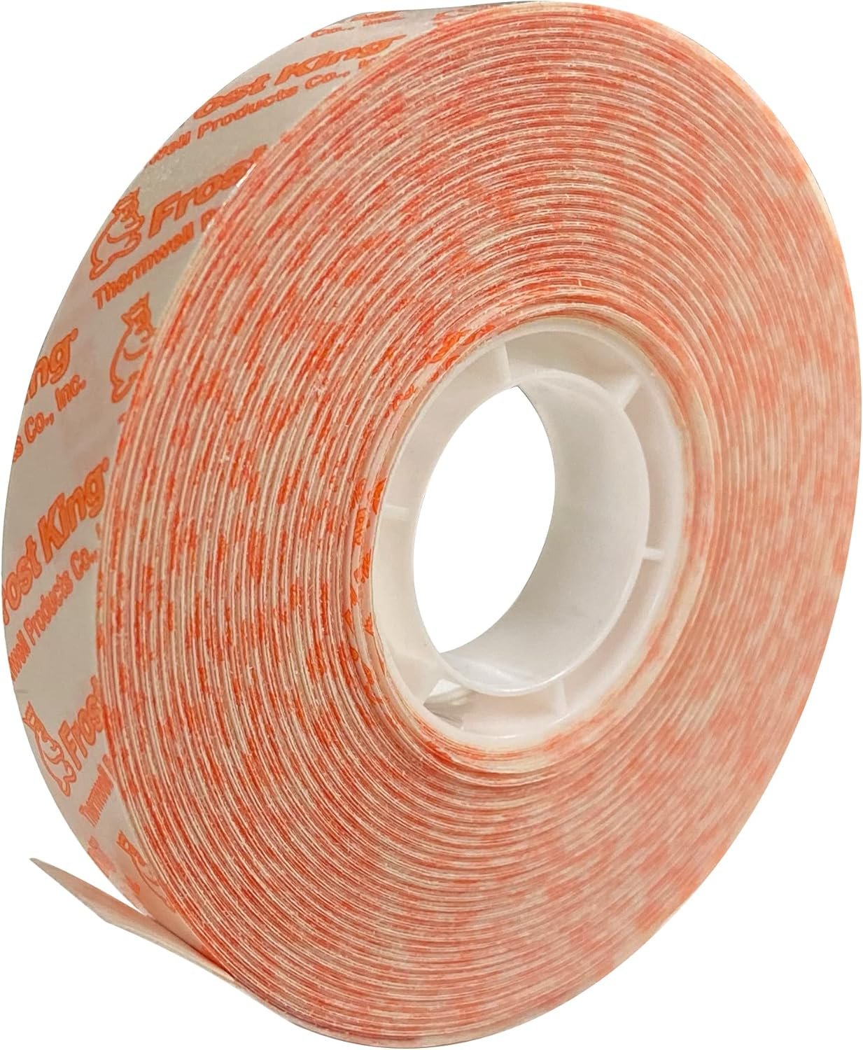 Frost King V73/4T shrink film window insulation kit clear interior window film with double-faced tape fits 4 windows 62x42 inches