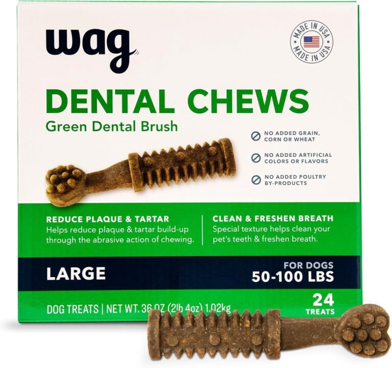 Should You Buy Amazon Brand - Wag Dental Chews for Large Dogs’ Oral Health? 13 81TQtc1X6UL. AC SL1500 HearthSide Picks