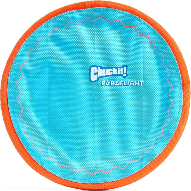Chuckit! Paraflight Flying Disc Dog Toy for Large Dogs: Is This Dog Frisbee Durable Enough for Active Play? 7 91BoeYvmlSL. AC SL1500 HearthSide Picks