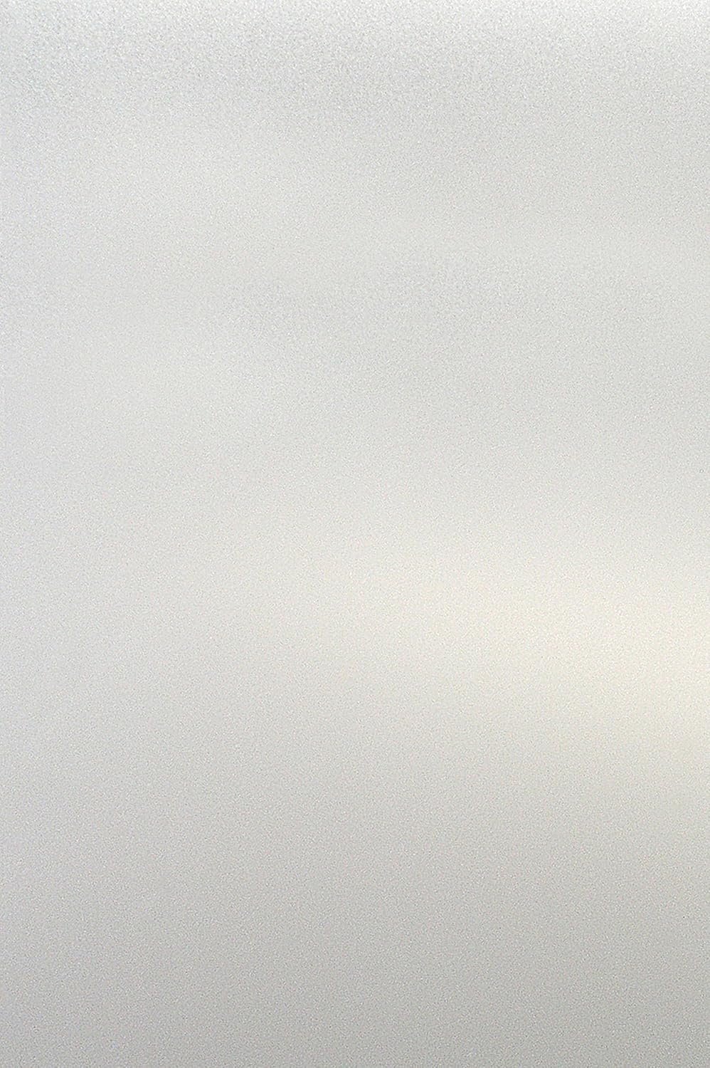 Frosted privacy window film applied to a glass window to add privacy while letting in light