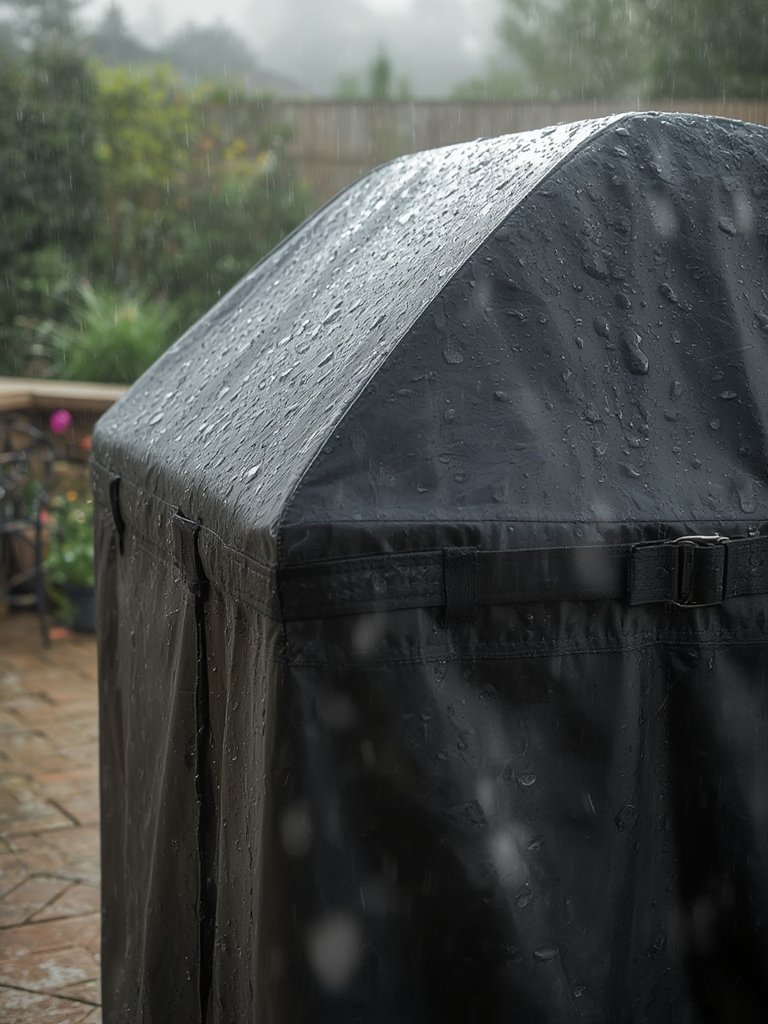 griddle cover in action