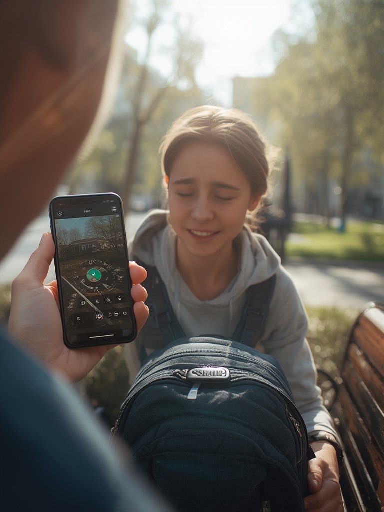 smart tracker in action