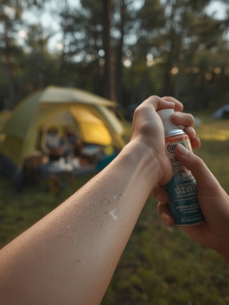 picaridin spray in action