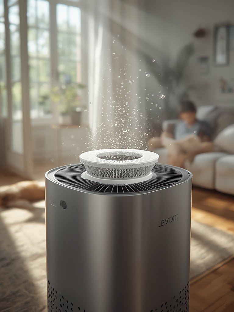 Should You Buy the LEVOIT Core Mini-P Replacement Filter for Cleaner Air in 2026? 2 replacement filter in action