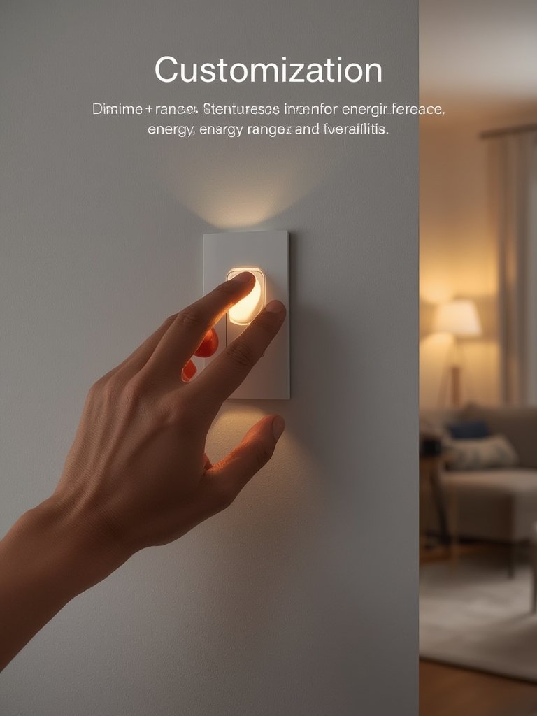 dimmer switch in action