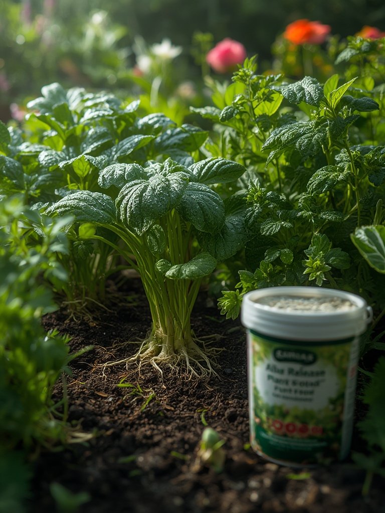 plant food in action