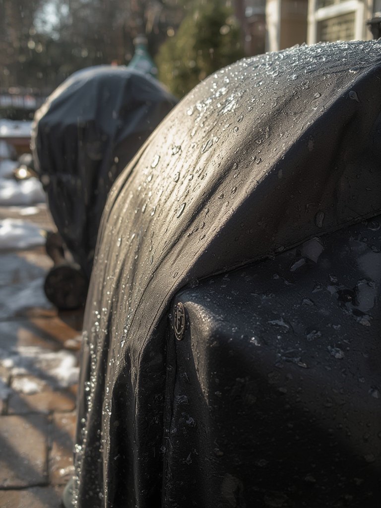 grill cover in action