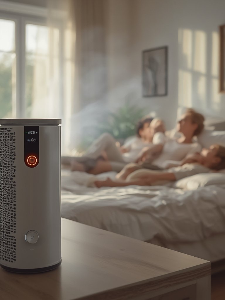 HEPA Purifier in action