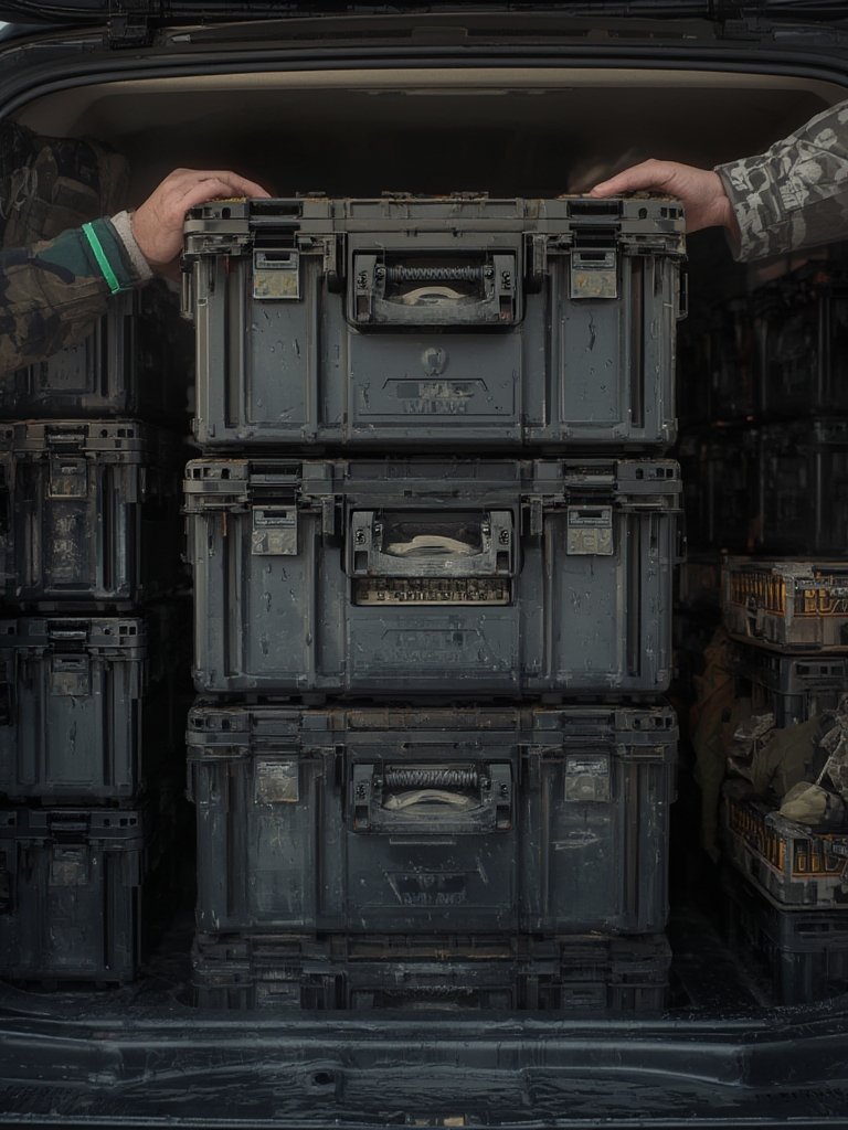 ammo crate in action