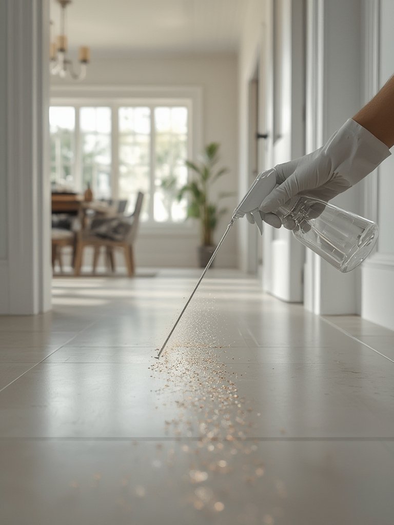 indoor insect in action