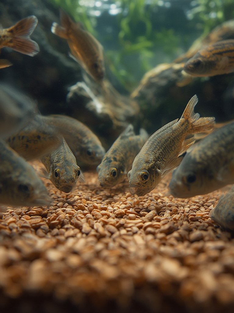 bottom feeder in action