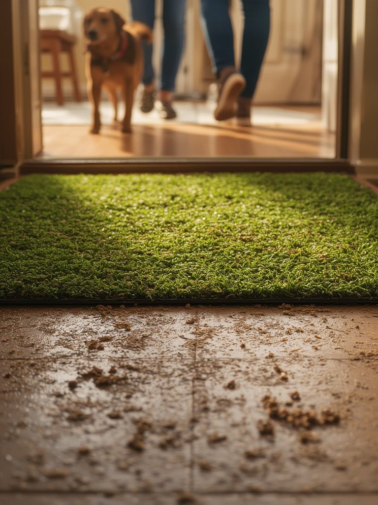 doormat outdoor in action
