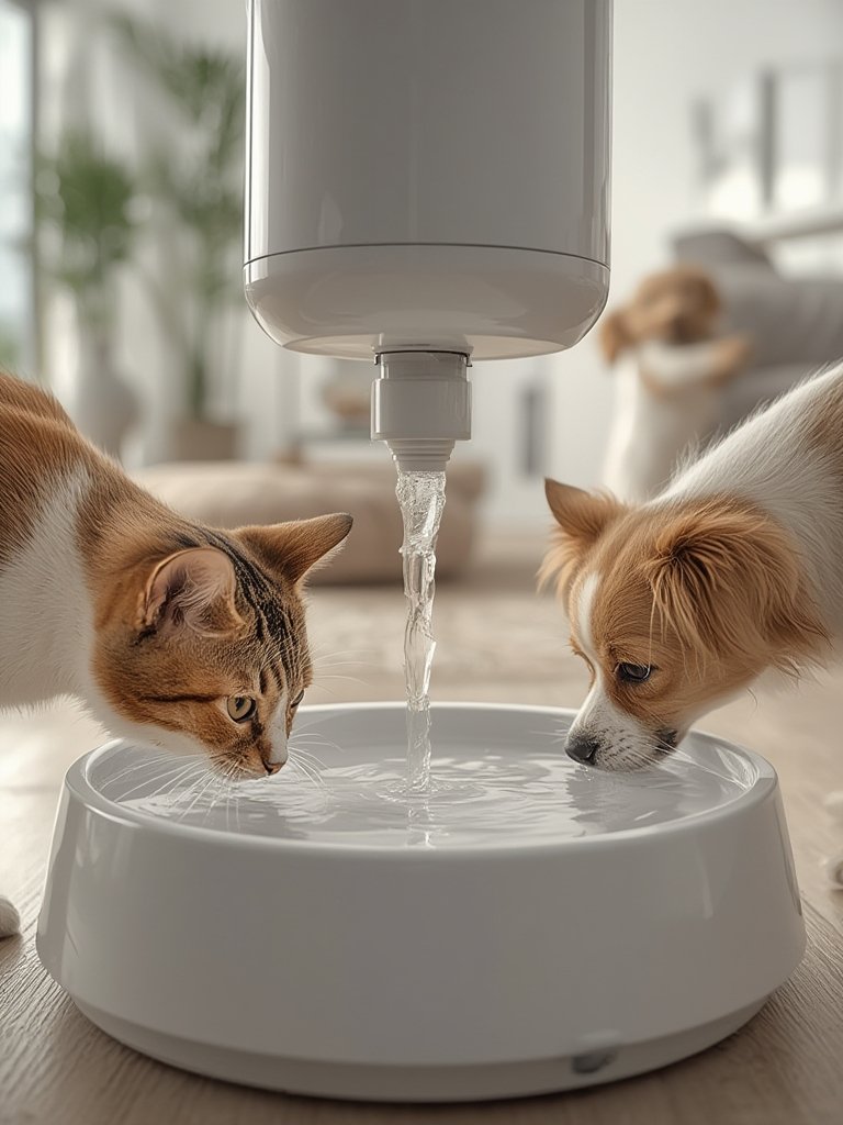 gravity dispenser in action