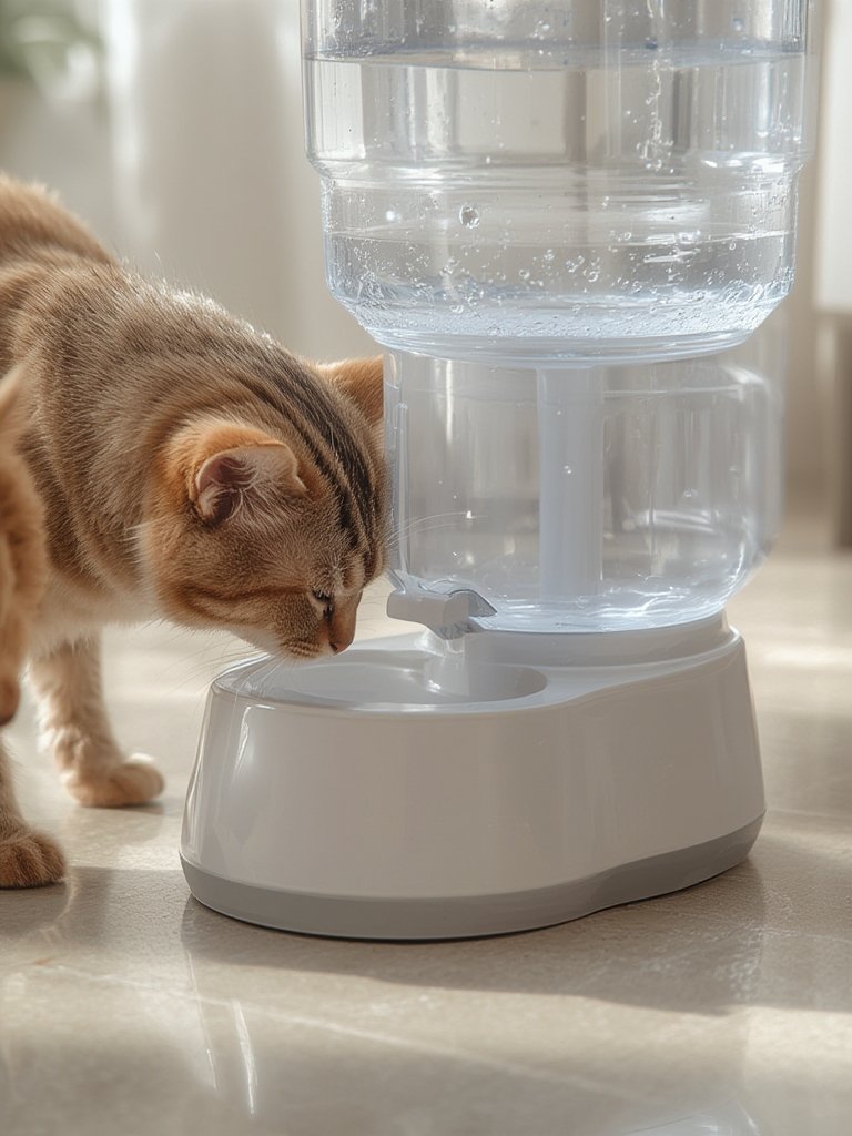 pet dispenser in action