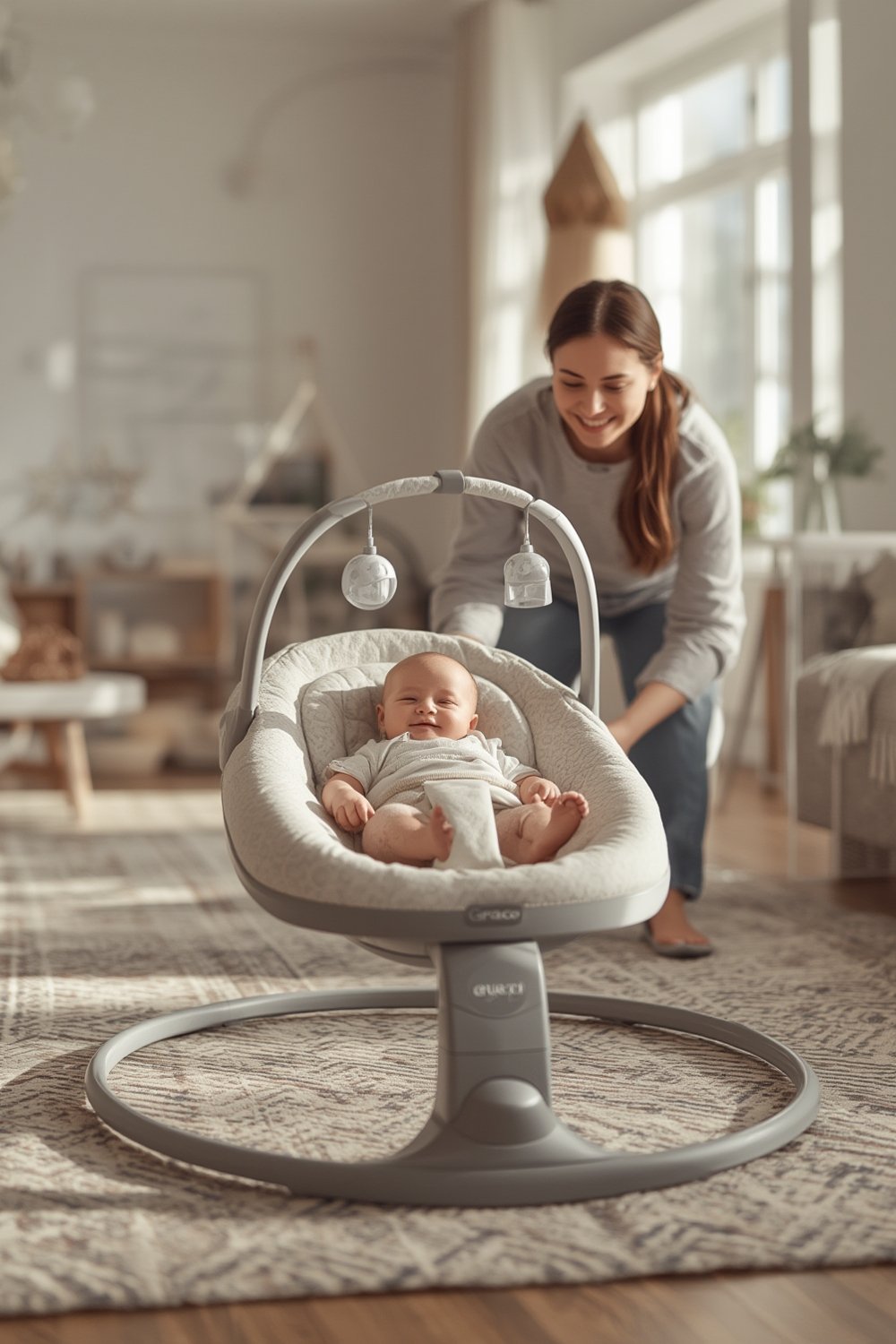 baby swing product view