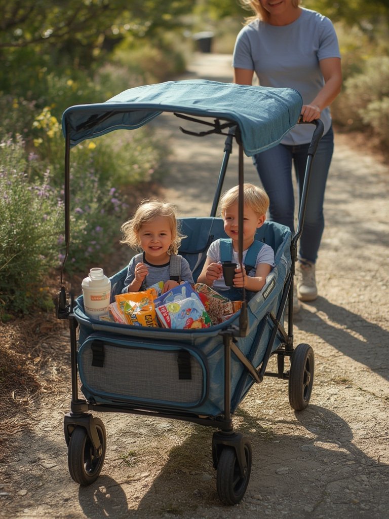 stroller wagon in action
