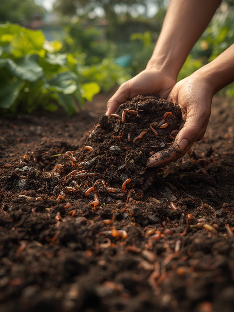 compost accelerator in action