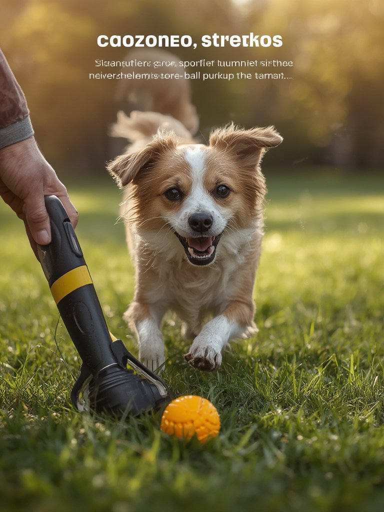 dog launcher in action
