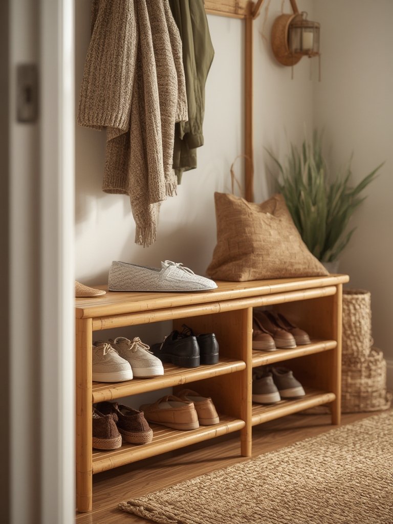 shoe bench in action