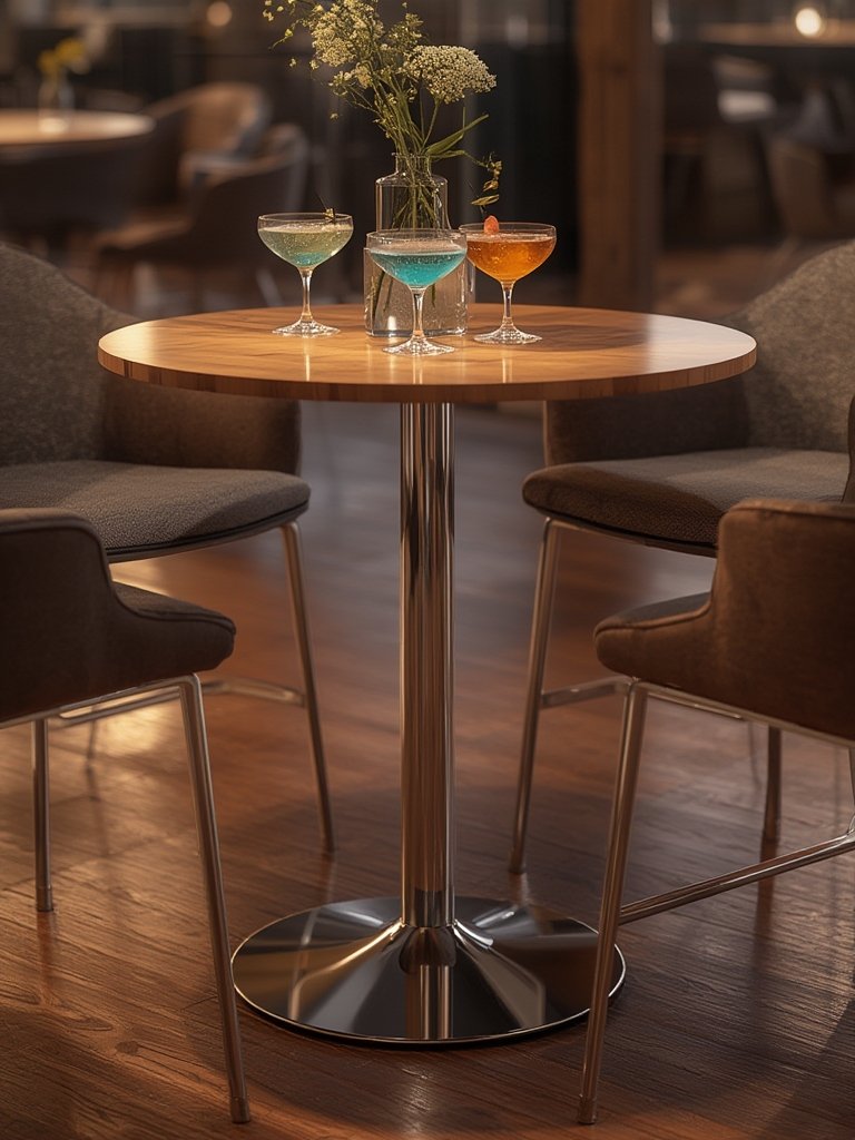 cocktail table in action