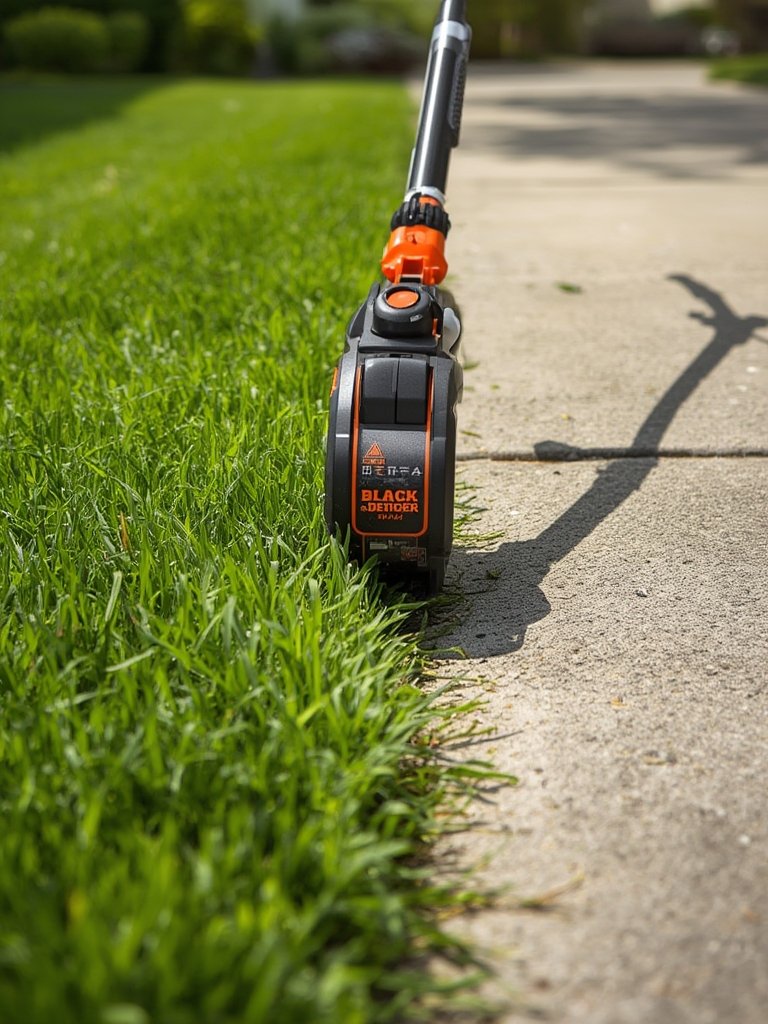 BLACK+DECKER 20V MAX String Trimmer for Small Yards and Quick Edging 2 cordless trimmer in action