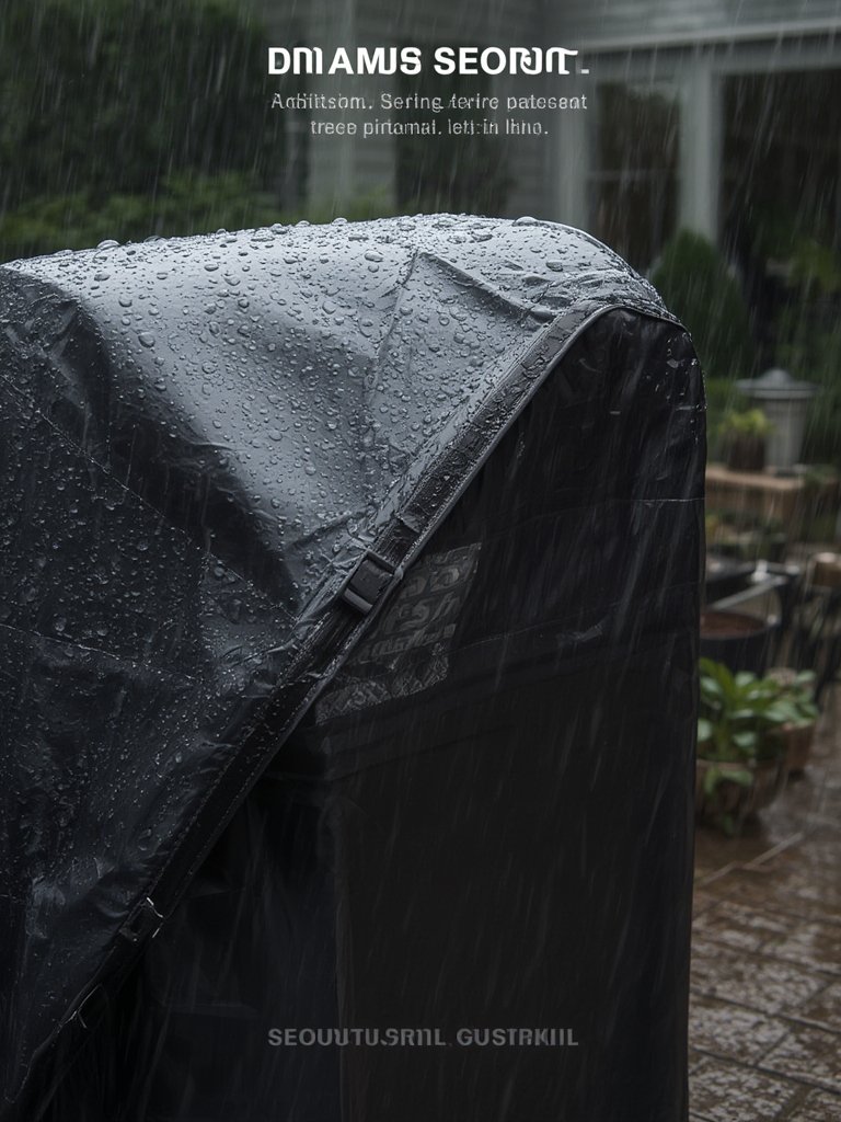 grill cover in action