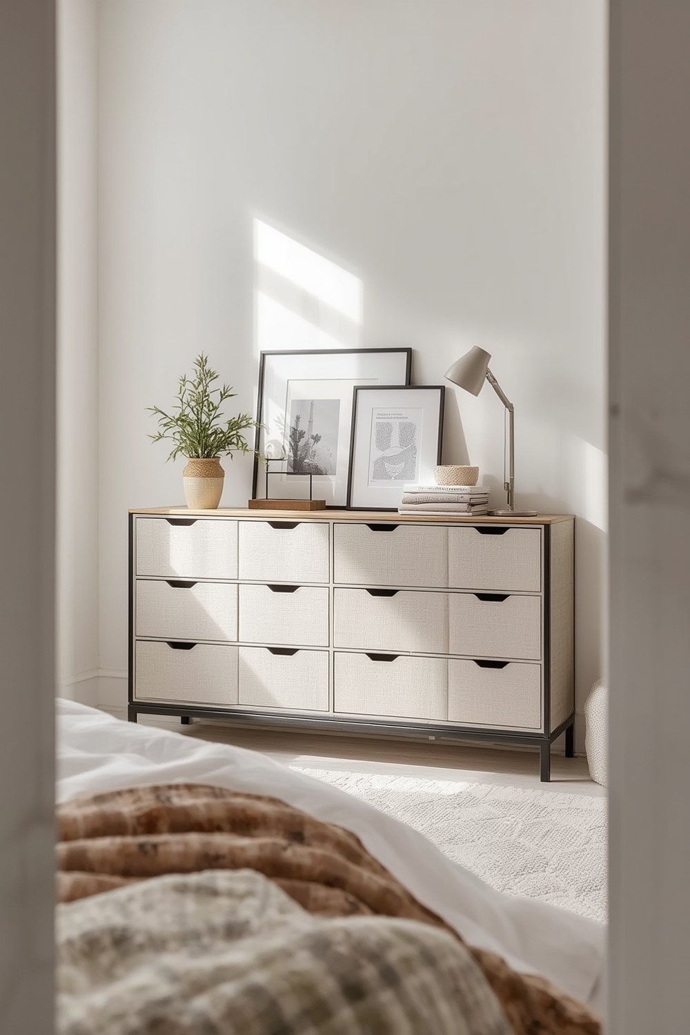 bedroom dresser product view
