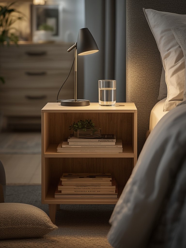 Furinno JUST Side Table Review: Good for Small Spaces? 2 side table in action