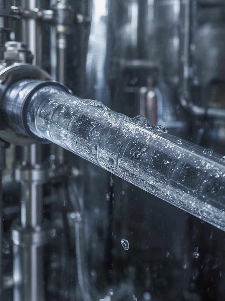 PVC tubing in action